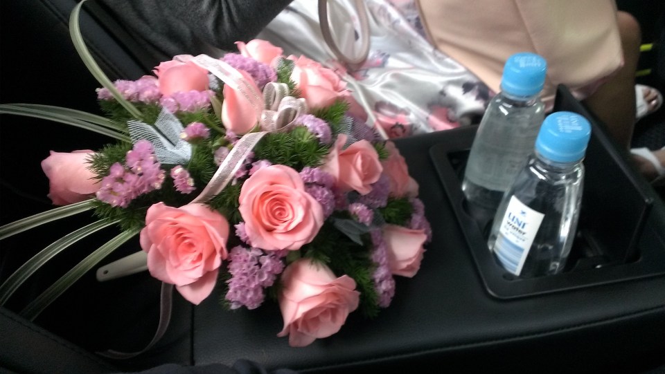 Flower to receive the bride迎接新娘的花